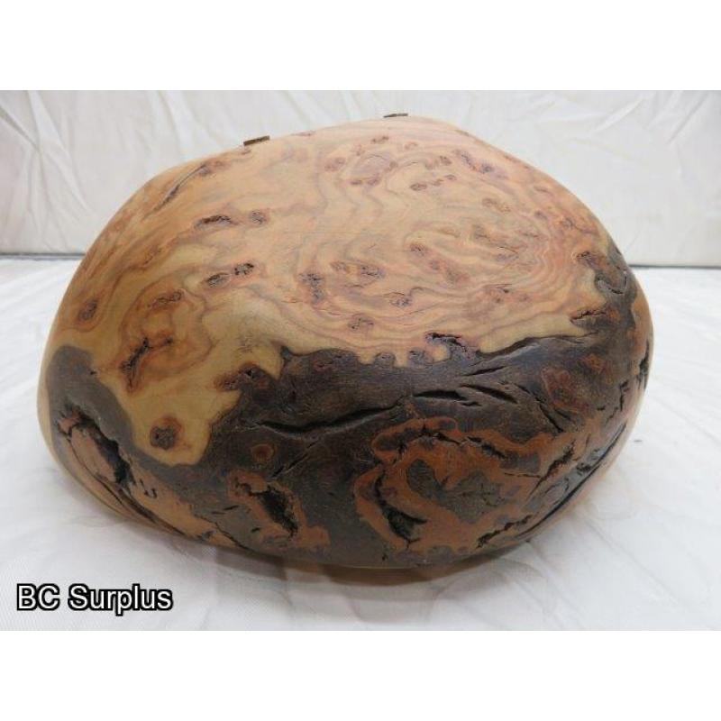 R-76: Hand Carved Burl Bowl