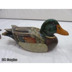 R-78: A Row of Ducks – Wooden – 3 Items