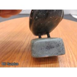 R-94: Inuit Soapstone Carving – Swan or Goose – Signed