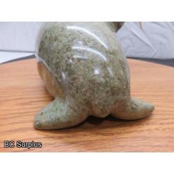 R-82: Inuit Soapstone Carving – Walrus