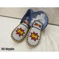 R-124: Beaded Moccasins – 1 Pair