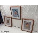 R-131: Native Children Prints – Signed – 3 Items