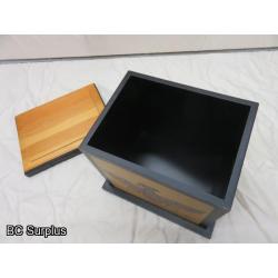 R-114: Painted Indigenous Gift Box with Lid