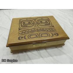 R-117: Spirit Bear Lidded Gift Box