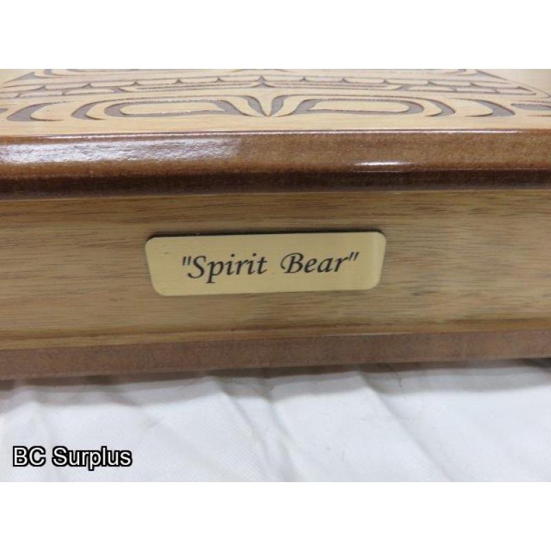 R-117: Spirit Bear Lidded Gift Box