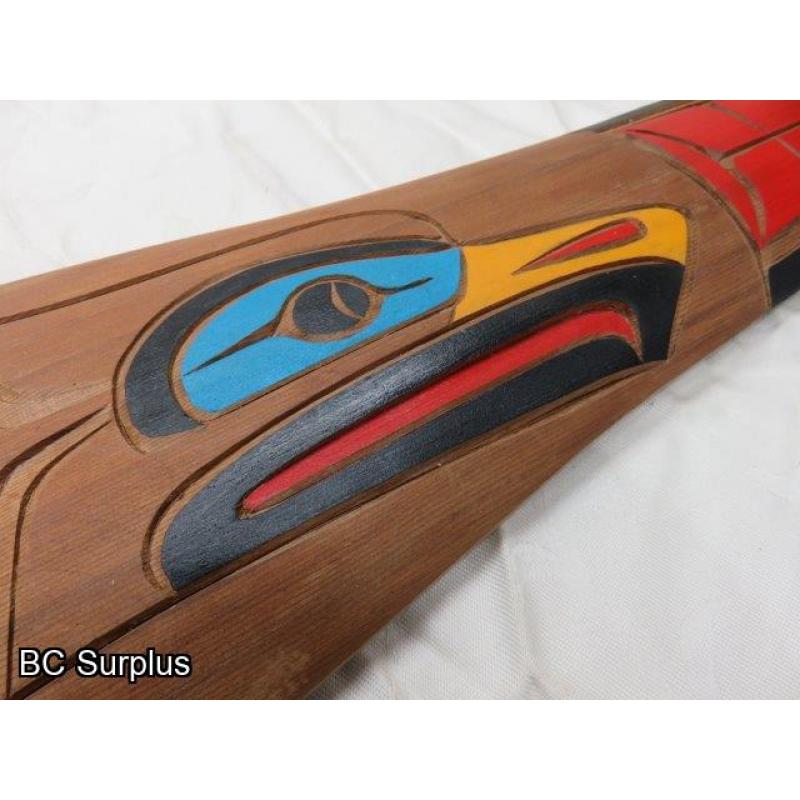 R-145: Bald Eagle Paddle – Signed