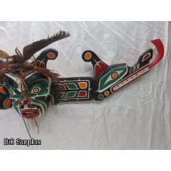 R-150: “Dance Mask” Original Mask Carving – Signed