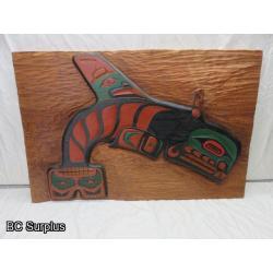 R-152: “Killer Whale” Slab Carving – Original