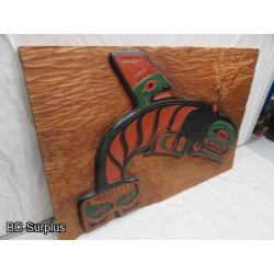 R-152: “Killer Whale” Slab Carving – Original