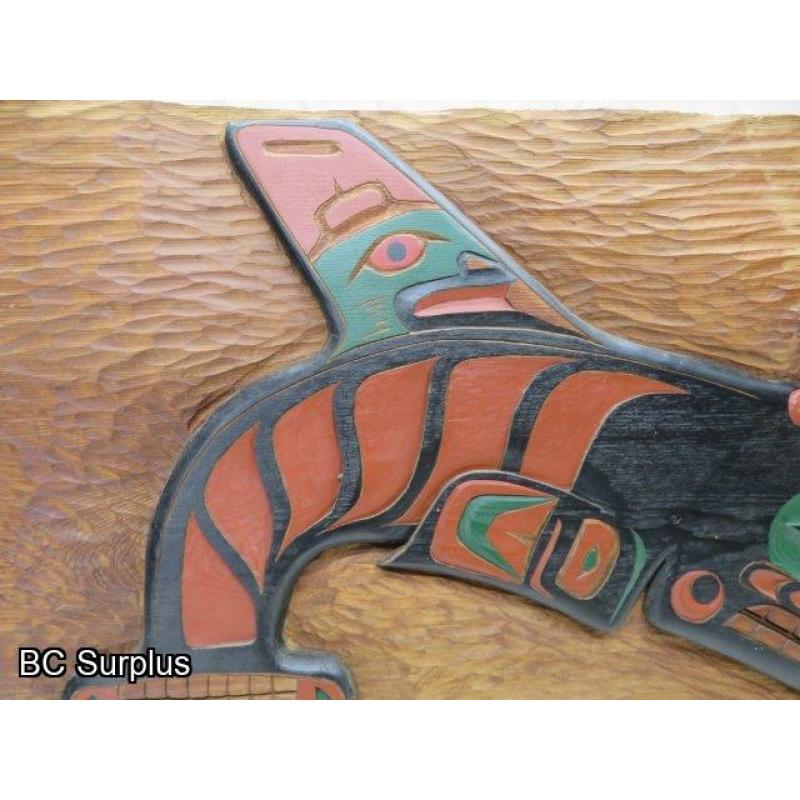 R-152: “Killer Whale” Slab Carving – Original