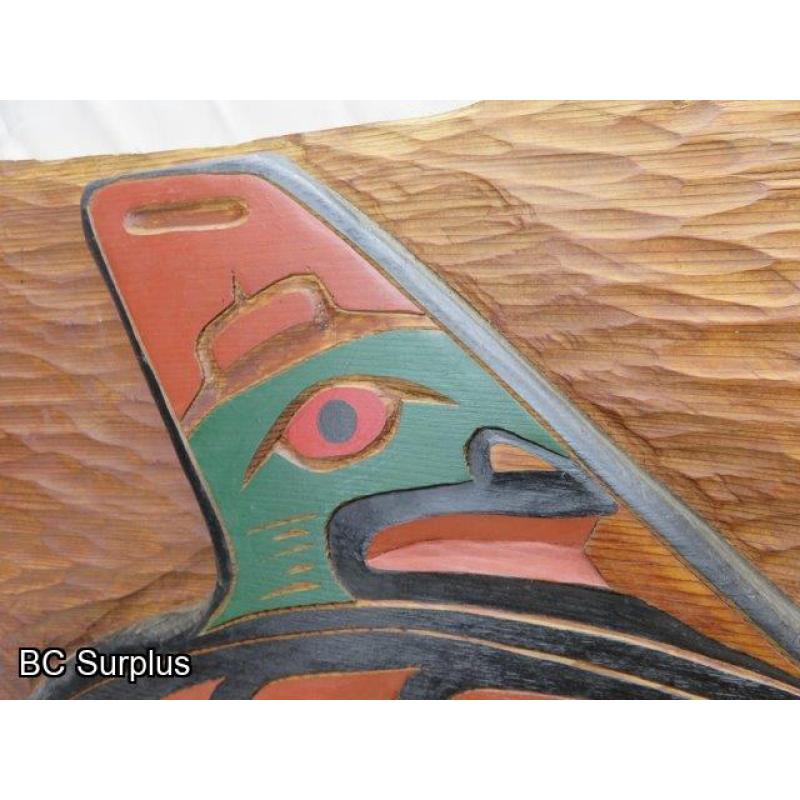 R-152: “Killer Whale” Slab Carving – Original