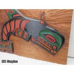 R-152: “Killer Whale” Slab Carving – Original