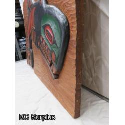 R-152: “Killer Whale” Slab Carving – Original