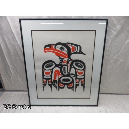 R-138: “Hawk” Limited Edition Artist Proof – Signed & Framed