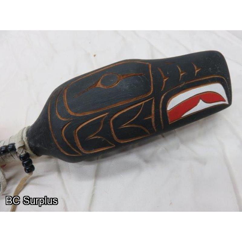 R-175: Eagle Dance Rattle – Signed