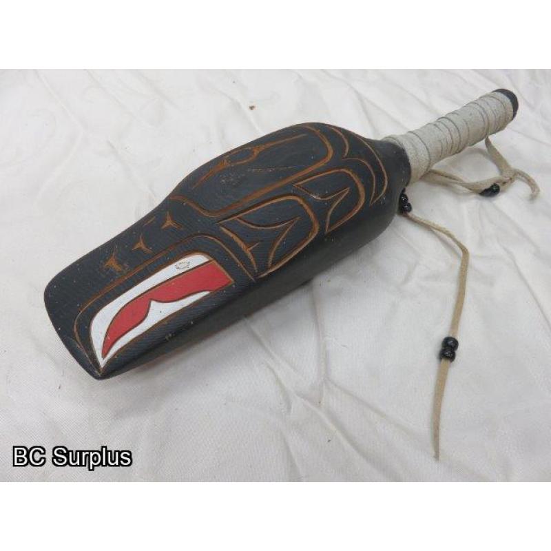 R-175: Eagle Dance Rattle – Signed