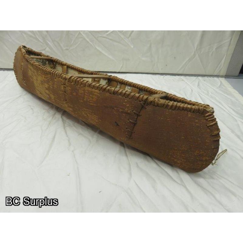 R-193: Birch Bark Canoe