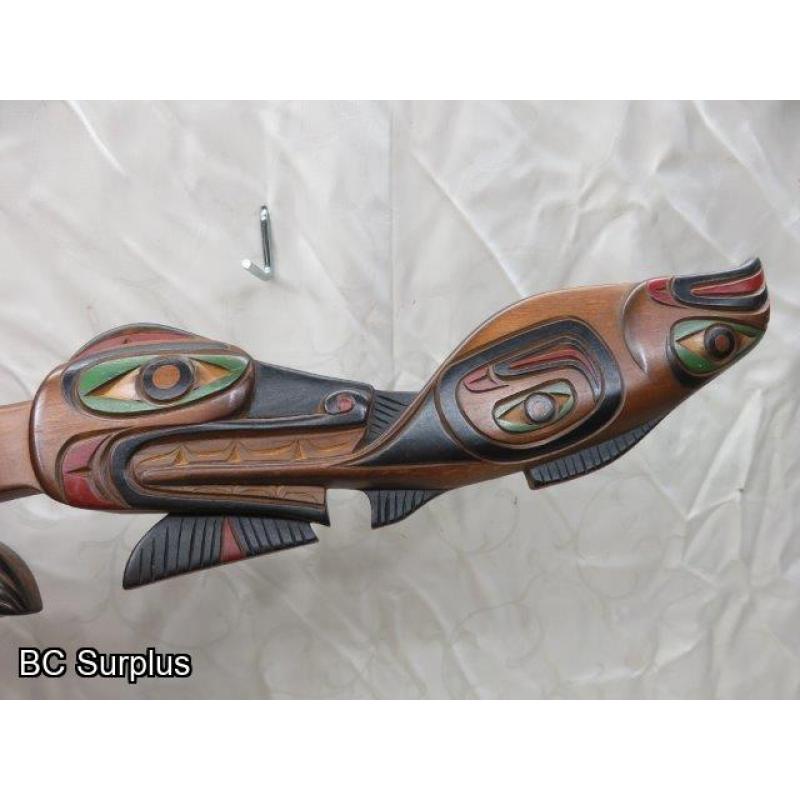 R-199: Coast Salish Sea Otter with Wild Man Dancer