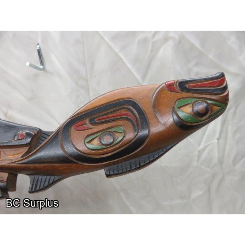 R-199: Coast Salish Sea Otter with Wild Man Dancer