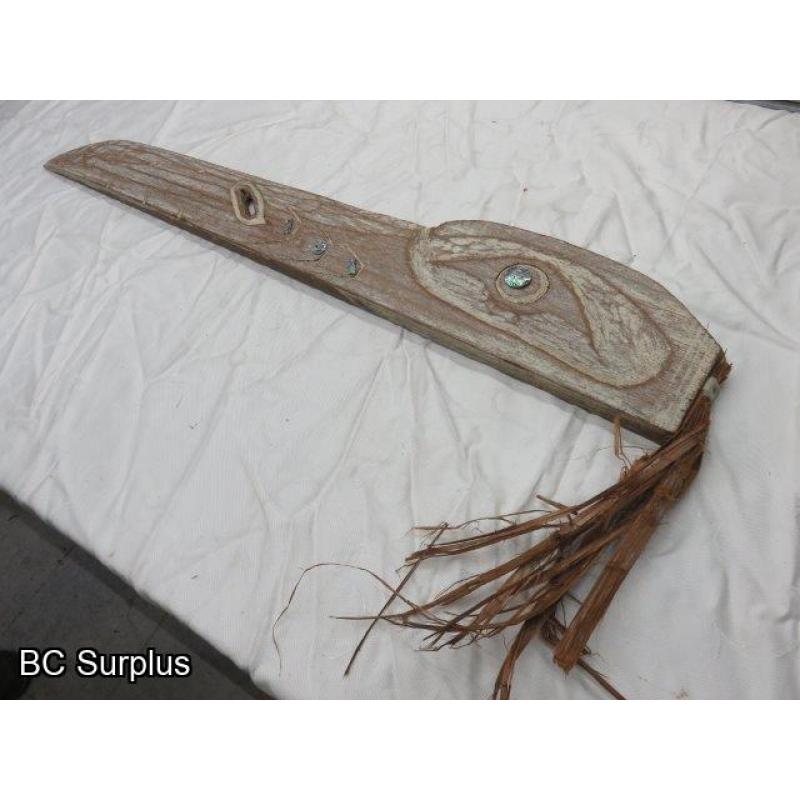 R-200: Alert Bay Raven Carving – Signed