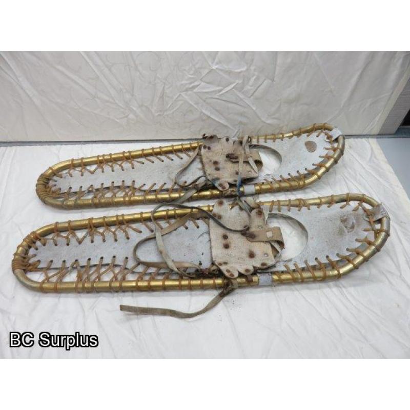 R-183: Sherpa Metal Framed Snowshoes – 1 Set