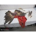 R-207: Feather & Bear Claw Head Dress