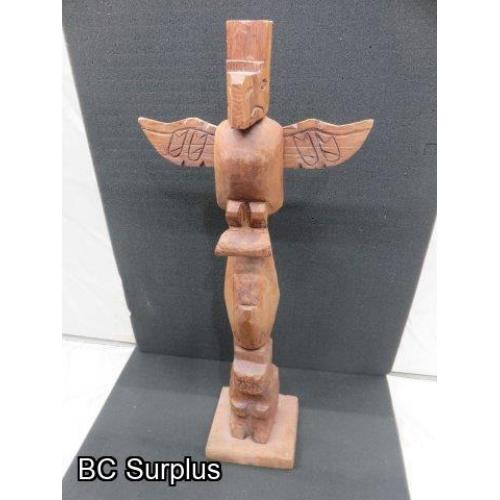 R-219: Three Character Totem Pole – Bear; Eagle Killer Whale