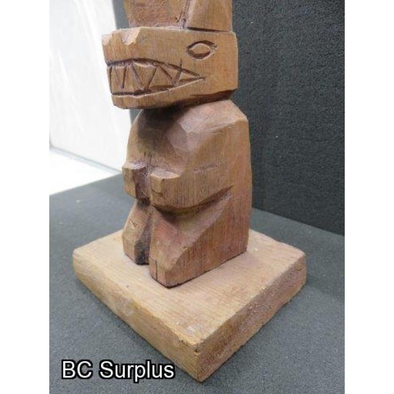 R-219: Three Character Totem Pole – Bear; Eagle Killer Whale