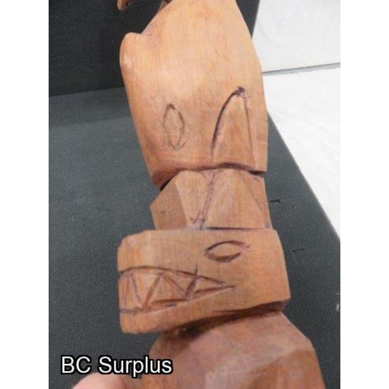 R-219: Three Character Totem Pole – Bear; Eagle Killer Whale