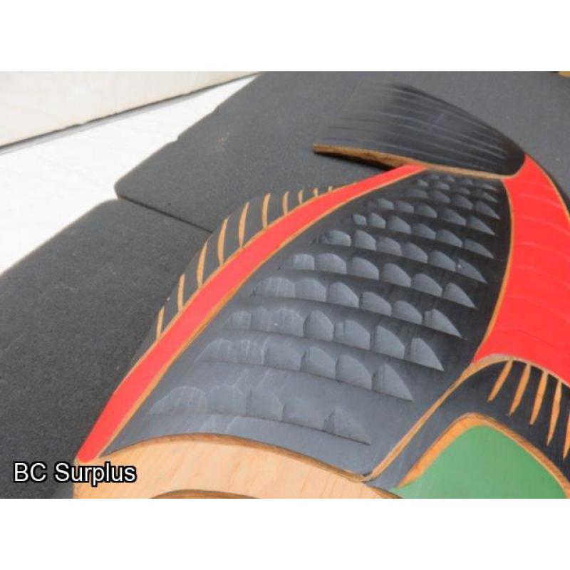 R-224: Salmon Carving – Signed