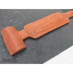 R-226: Carved Paddle – Signed