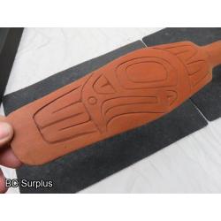 R-226: Carved Paddle – Signed