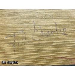 R-226: Carved Paddle – Signed