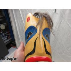 R-250: Wild Man Carved Mask