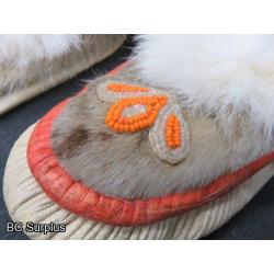 R-266: Fur & Leather Moccasins – Fur Lining