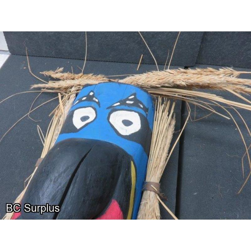 R-270: Grass Trimmed Tribal Mask