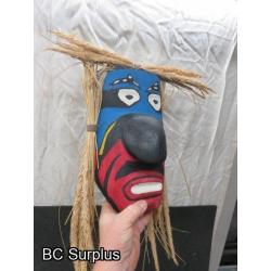 R-270: Grass Trimmed Tribal Mask