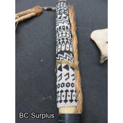 R-276: Jaw Bone Hatchet & Dance Rattle – 2 Items