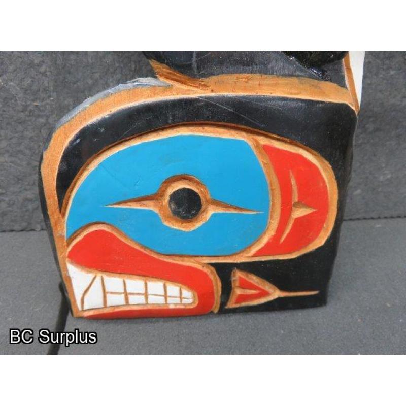 R-278: Thunderbird and Killer Whale Carving