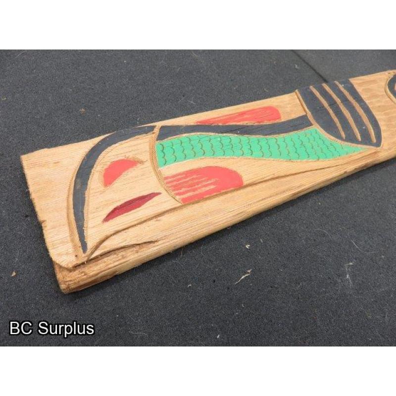 R-283: Spawning Salmon Carving