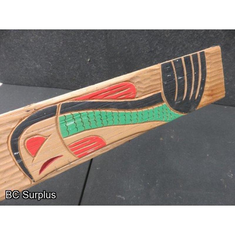 R-283: Spawning Salmon Carving