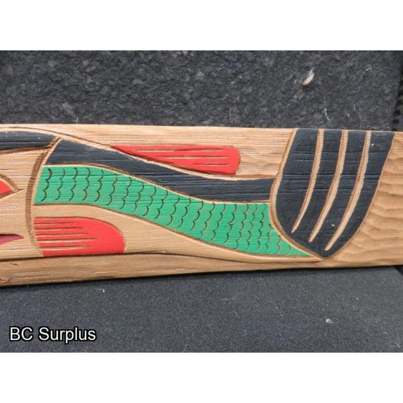 R-283: Spawning Salmon Carving