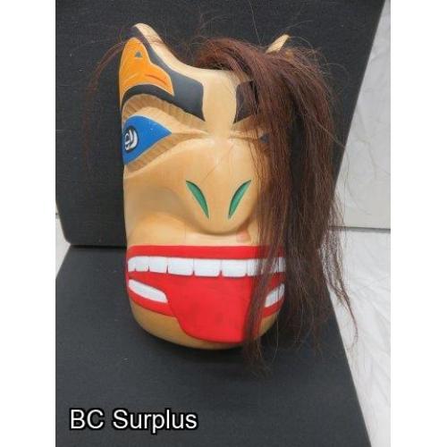 R-254: Carved Mask – Tongue Sticking Out