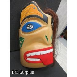 R-254: Carved Mask – Tongue Sticking Out