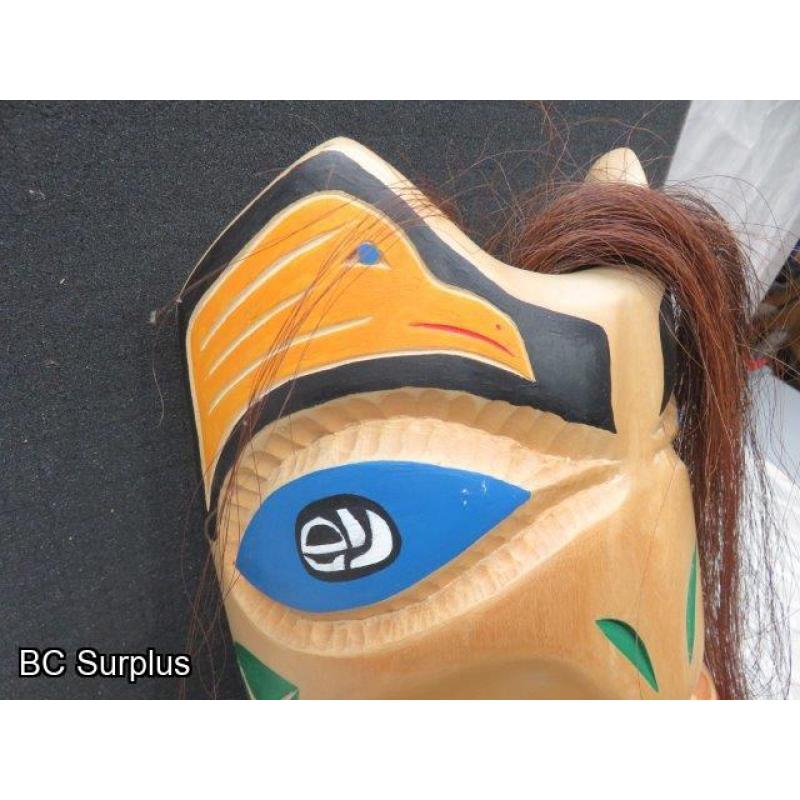 R-254: Carved Mask – Tongue Sticking Out