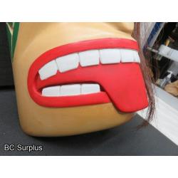 R-254: Carved Mask – Tongue Sticking Out