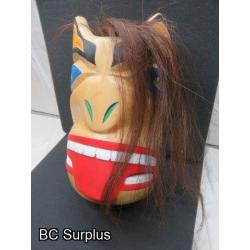 R-254: Carved Mask – Tongue Sticking Out