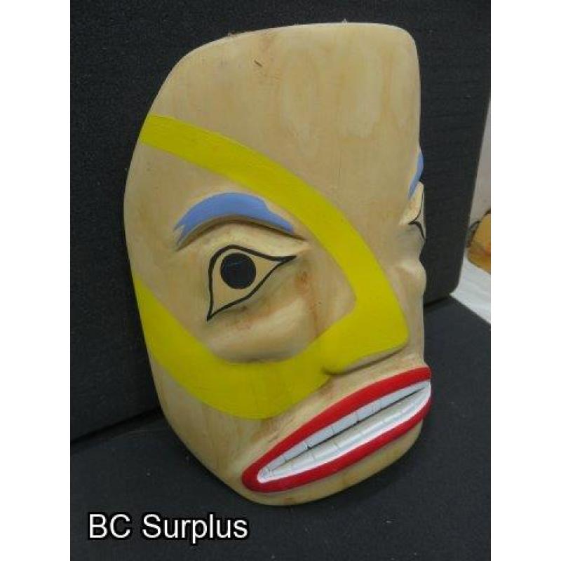 R-257: Frowning Carved Mask