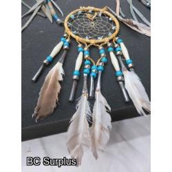 R-291: Vintage First Nations Dream Catchers – 10 Items