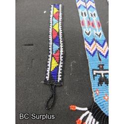 R-297: Vintage Beaded Dance Decorations – 8 Items